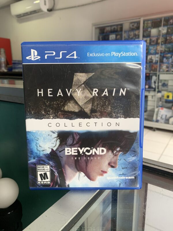 HEAVY RAIN+ BEYOND TWO SOULS/ PS4 / Semi usado