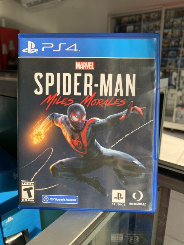 Spiderman Miles Morales/ PS4 / Semi usado