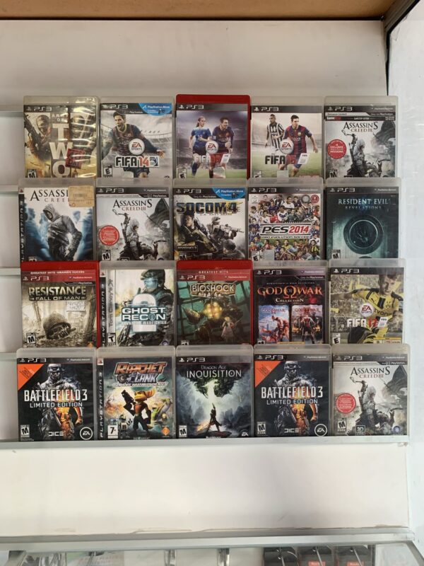 Juegos PS3 Semi Usados Cualquiera en 30 Bs.